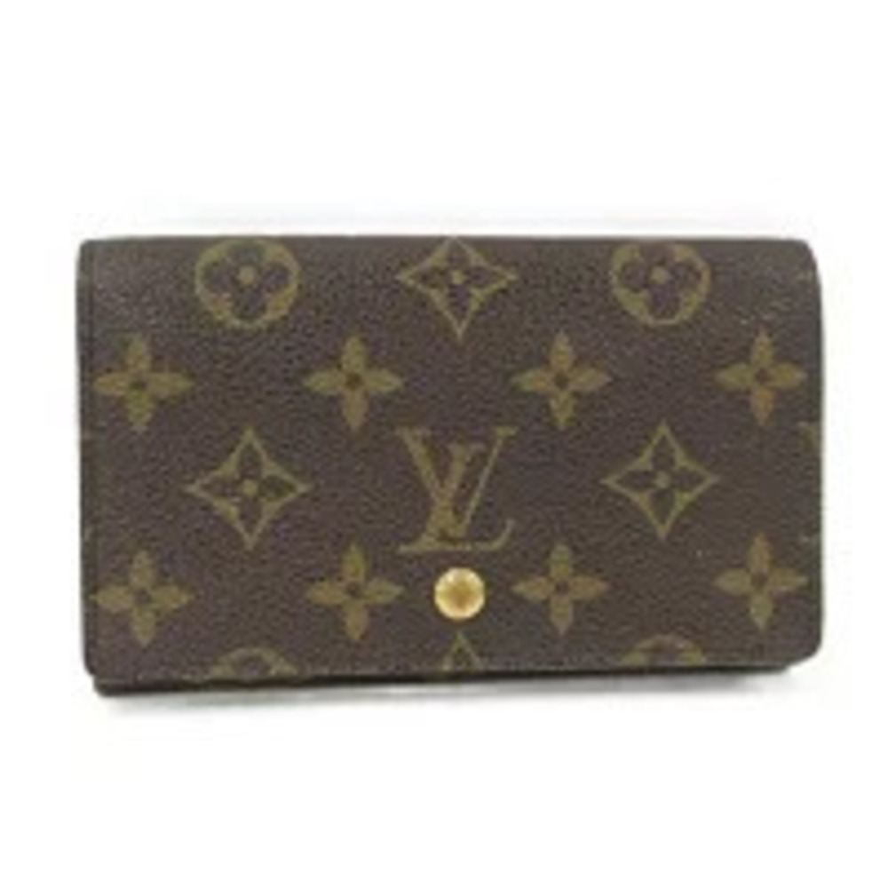 LOUIS VUITTON Portemonnaie Bifold Wallet Monogram